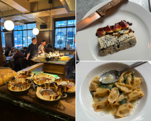 London eats // locals guide cover photo collage