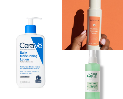My skin care cover photo collage