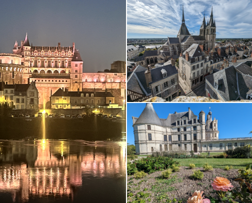 Must see Châteaux's & sights of the Loire Valley, France cover photo collage
