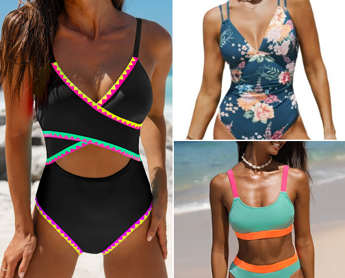 Swimsuits I am loving cover photo collage
