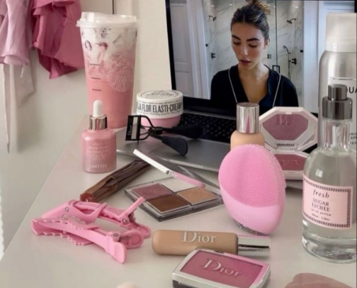 make up product cover photo collage