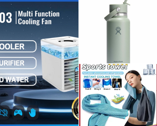 Feeling the Heat? Cool Off with These Summer Must-Haves cover photo collage