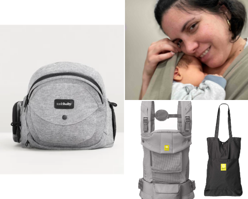 Mis Portabebes Favoritos/ My Favorite Baby Carriers cover photo collage