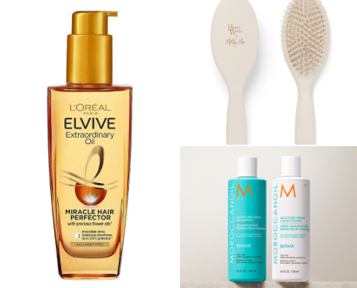 My Go-To Hair Products for Dry, Damaged Hair (That Actually Work) cover photo collage