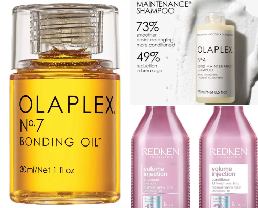 Hair care cover photo collage