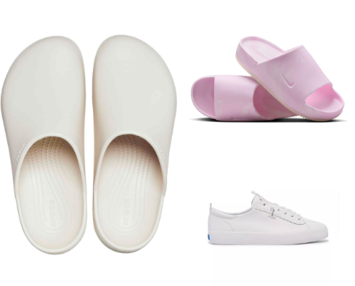 Footwear favourite’s cover photo collage
