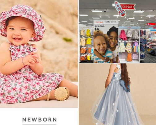 favorite clothing brands for my toddler girl cover photo collage