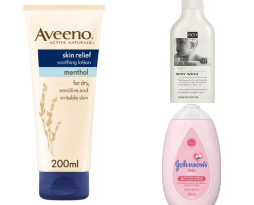 Baby Products I use on Luna cover photo collage