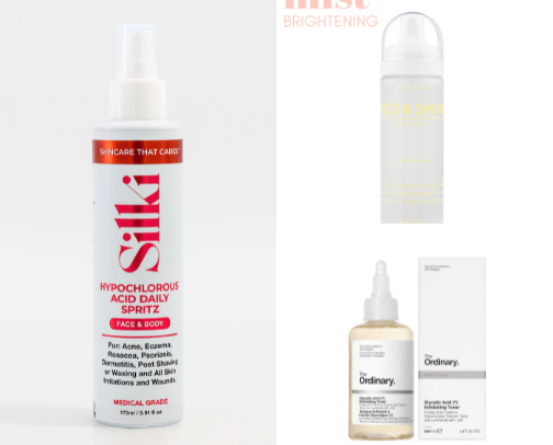 The hyperpigmentation "fix kit" cover photo collage