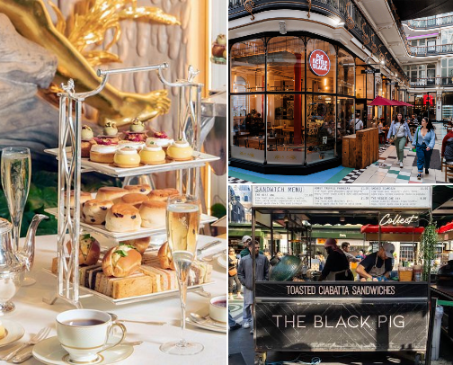 Best of London Food & Drink cover photo collage