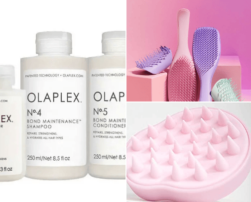 Haircare cover photo collage