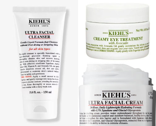 Kiehl’s best sellers cover photo collage