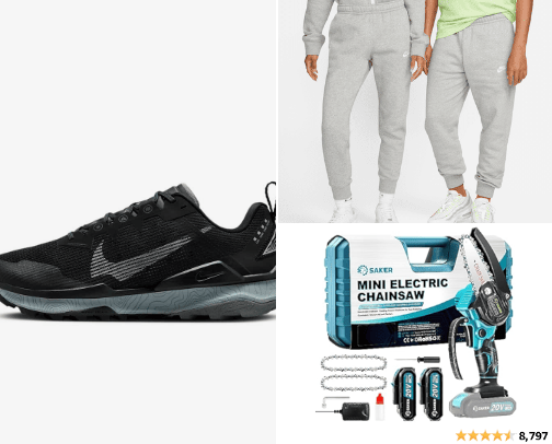 Hubby's Hot List: Things that make HIM smile. cover photo collage