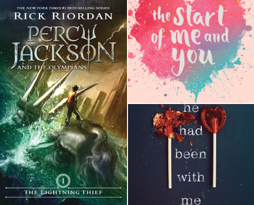 Book recs that got me into reading cover photo collage