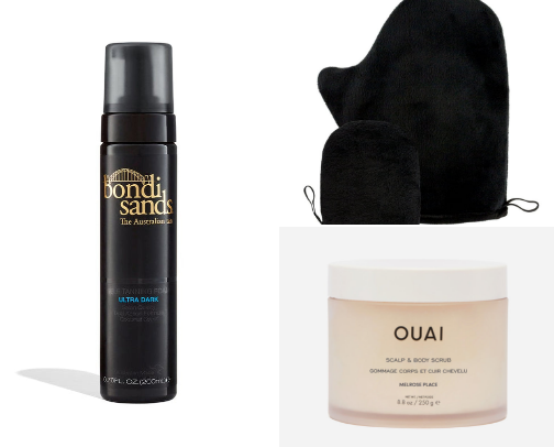 SELF-TAN ROUTINE cover photo collage