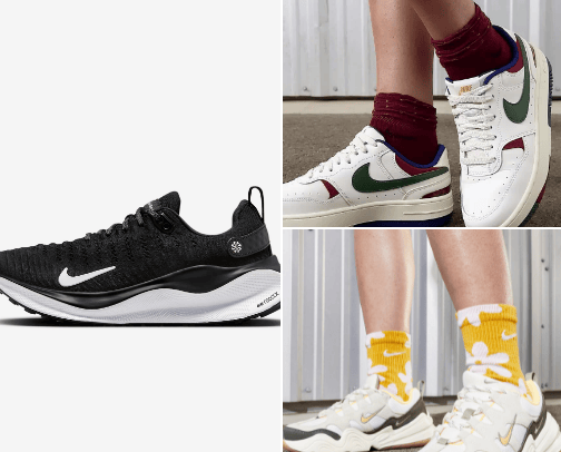 stylish shoes cover photo collage