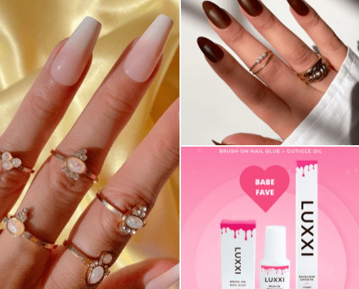 LUXXI Beauty Code BAYYY95 for 10% off! cover photo collage