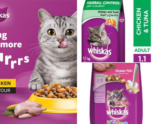 Cat Food cover photo collage