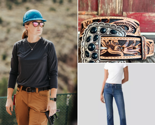 Country workwear cover photo collage