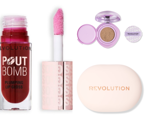 Ofertas Revolution Beauty en TikTok Shop — Solo hasta el 7 de octubre 💄 cover photo collage