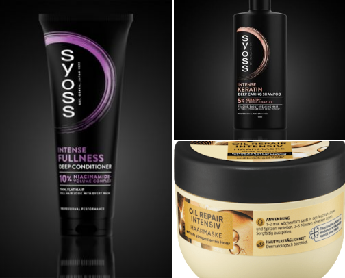 hair care cover photo collage