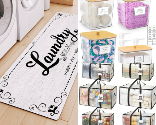 Laundry Room Ideas cover photo collage