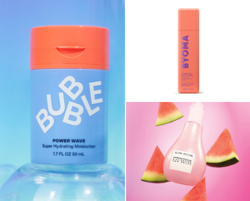 My favorite skincare products for glowing skin cover photo collage