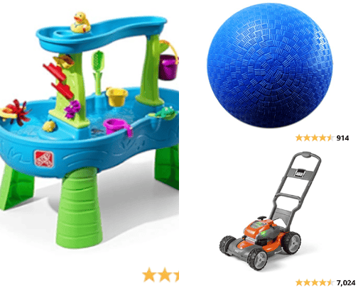Outdoor Toys cover photo collage