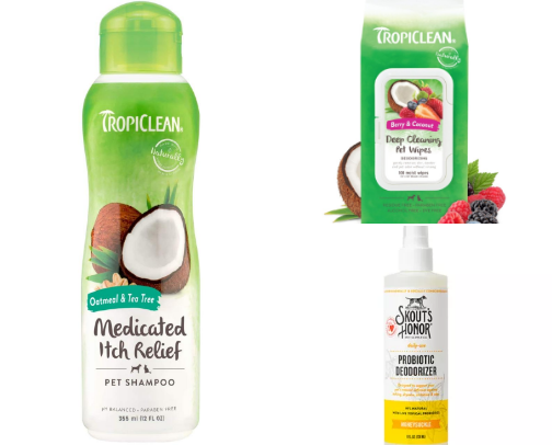 Dog Grooming and Pampering Products cover photo collage