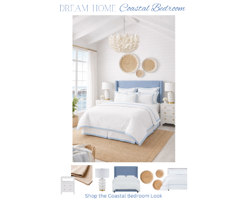 Dream Home | Tilly Coastal Bedroom cover photo collage