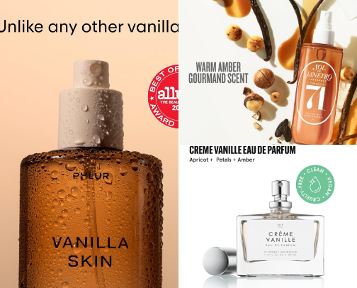 how to smell like Vanilla! cover photo collage