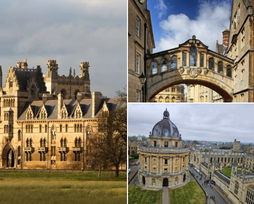Oxford getaway 🌼 cover photo collage