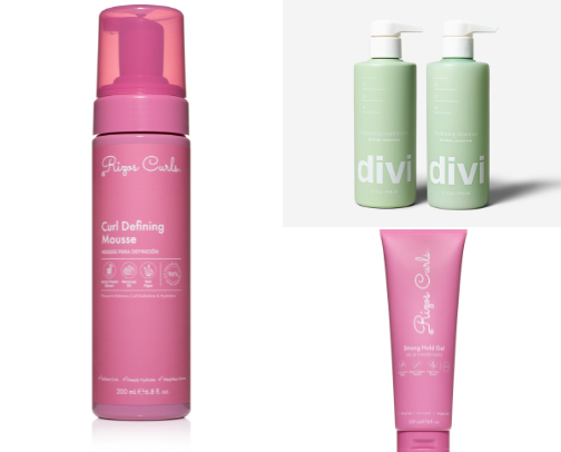 Hair Care products cover photo collage