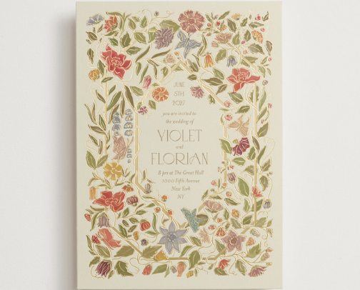 The Perfect Wedding Stationary - Invitations cover photo collage