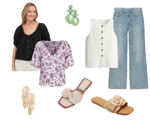 Spring Fashion Finds cover photo collage