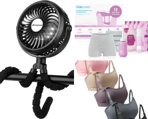 Hospital Bag Essentials cover photo collage