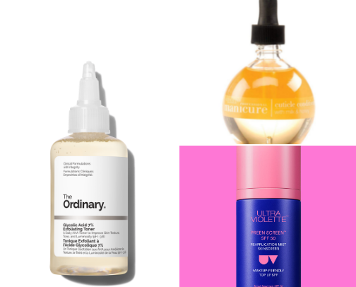 My favorite beauty recs cover photo collage