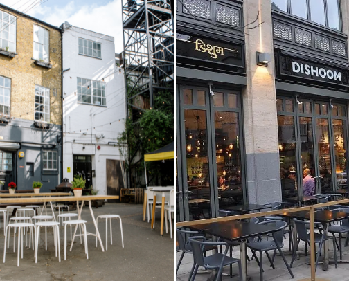 THE London Brunch Spots cover photo collage