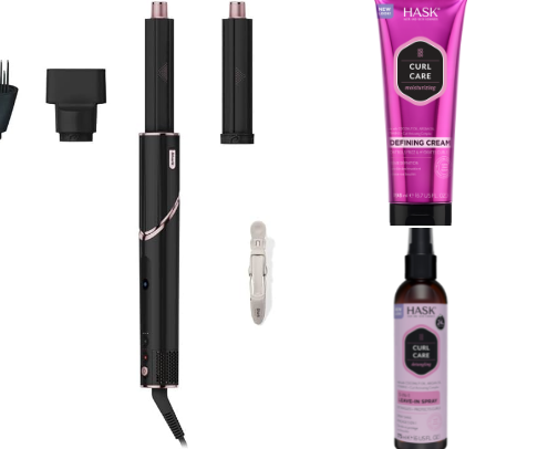 Productos para el pelo cover photo collage