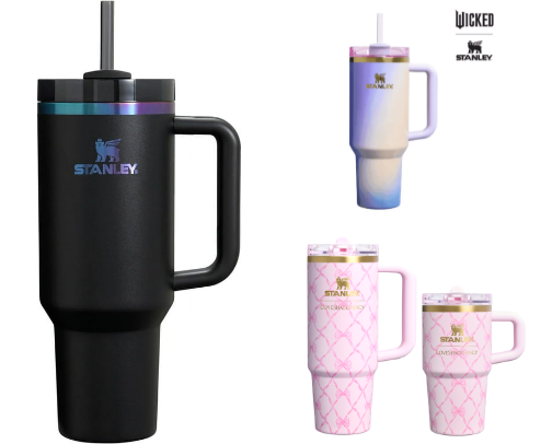 The Stanley Tumbler Obsession: Fashion Meets Function cover photo collage