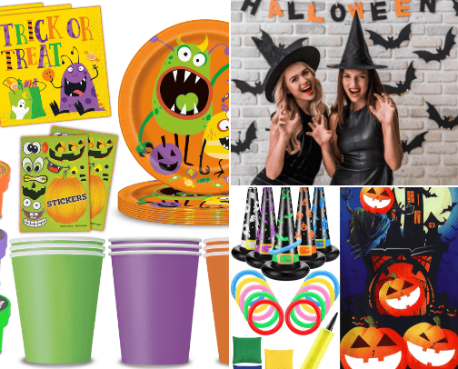 Halloween Wish List cover photo collage