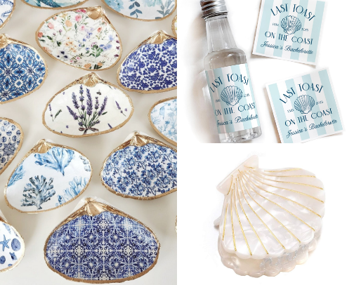 Everything you need to host the ultimate Last Toast on the Coast bachelorette party 🐚🥂 cover photo collage