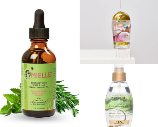 Hair care & treatment cover photo collage