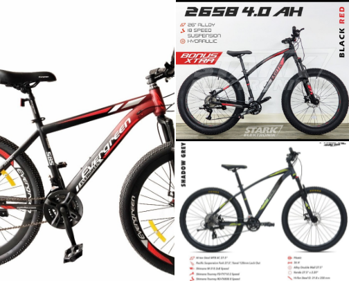 Mountain Bike cover photo collage