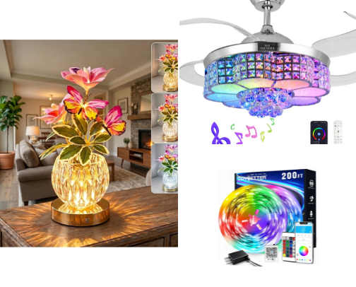 Awesome lighting and decor for your home cover photo collage