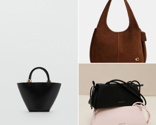 Must-have elegant bag collection 💼🤎 cover photo collage