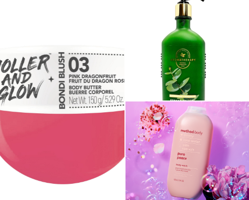 self-care body essentials cover photo collage
