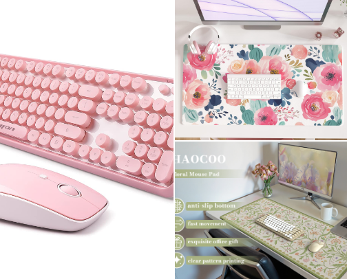 Cute and Functional Office cover photo collage