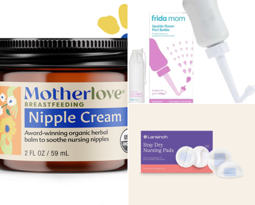 Postpartum Care Essentials cover photo collage