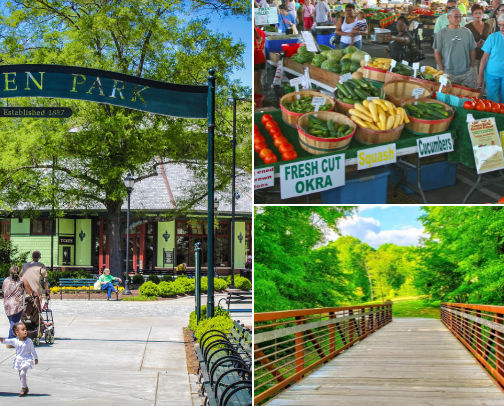 Top activities to do in RALEIGH, NC!! Parks, dinner, kids, etc!! 🏙️🏙️ cover photo collage